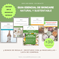 Piel radiante en menos de 21 dias - Sin químicos- Sin gastar de más y sustentablede más + 3 Bonos + 30 recetas + Lista de Ingredientes